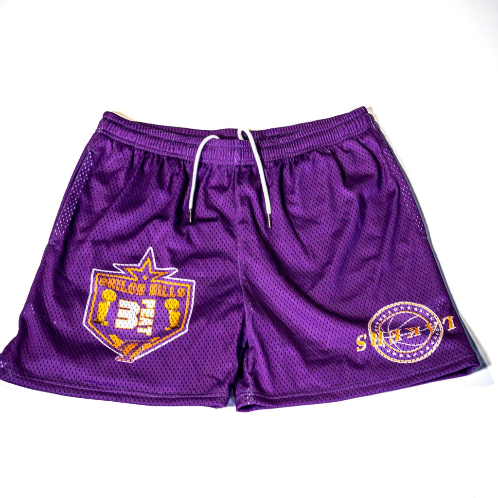 Pro Standard Los Angeles Lakers Yellow Mesh Shorts – Get Fly NYC